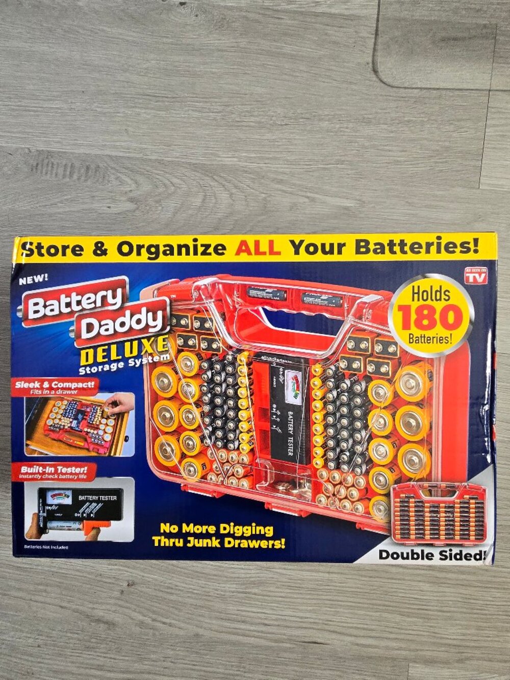 NIB - Battery Daddy Deluxe storage